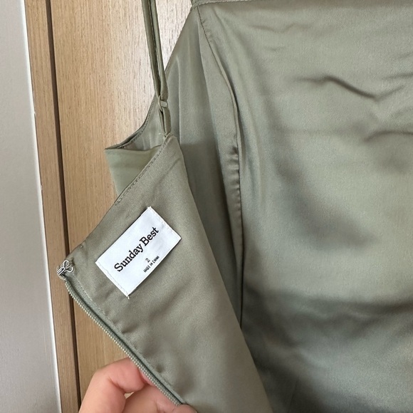 Sunday Best Green Bodycon Cocktail Dress - Picture 6 of 6